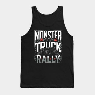 Monster Truck Rally Madness - Adrenaline-Packed Tank Top